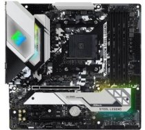 ASRock B550M STEEL LEGEND | Processor family AMD | Processor socket AM4 | DDR4 | Supported hard disk drive interfaces SATA, M.2 | Number of SATA connectors 6 B550M STEEL LEGEND