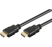 Kabelis HDMI-HDMI ar Ethernet , 10m, melns 61163 | 4040849611636