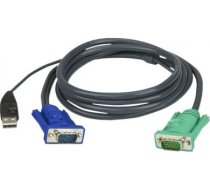 Aten | 1.8M USB KVM Cable with 3 in 1 SPHD | 2L-5202U 2L-5202U | 4710423772557