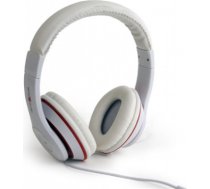 Gembird MHS-LAX-W Stereo headset "Los Angeles" Wired, On-Ear, Microphone, White, 3.5 mm, White MHS-LAX-W | 8716309084529