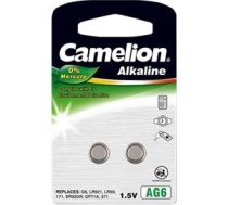 Baterijas AG6 Alkaline Buttoncell, 2 gab. 12050206 | 4260216454820