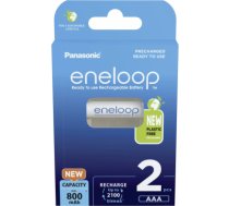 Baterijas uzlādējamas ENELOOP BK-4MCDE/2BE AAA, 800 mAh, 2 gab. BK-4MCDE/2BE | 5410853064268