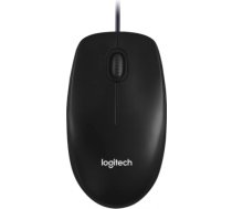 Logitech | Mouse | M100 | Optical | Optical mouse | Wired | Black 910-006652 | 5099206104242