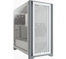 Corsair | Computer Case | 4000D | Side window | White | ATX | Power supply included No | ATX CC-9011201-WW | 840006621928