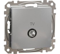 TV ligzda caurejoša 7dB , alumīnijs Sedna Design SDD113474 | 3606481466938