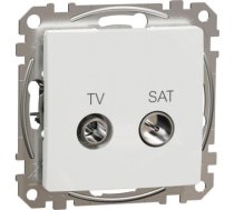 TV / SAT ligzda caurejoša 7dB , balta Sedna Design SDD111474S | 3606481466112