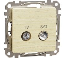 TV / SAT ligzda caurejoša 7dB, bērzs Sedna Elements SDD180474S | 3606481467799