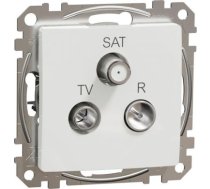 TV / R / SAT ligzda caurejoša 7dB , balta Sedna Design SDD111484 | 3606481466174