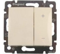 Regulātors gaismai (Dimmer) bēšs VALENA 400W 774162