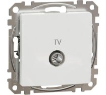 TV ligzda, Sedna Design & Elements, caurejoša, 10dB, PRO, balts SDD111478 | 3606481466129