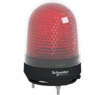 Illuminated beacon with buzzer, Harmony XVR, red, 100mm, 70...90dB, integral LED, 100...230V AC XVR3M04S | 3606480611896