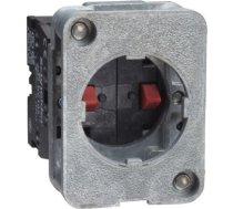 Contact block, Harmony XAC, single contact, spring return, front mounting, 40mm horizontal/30mmVerti XACS412 | 3389110647495