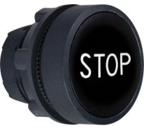 Head for non illuminated push button, Harmony XB5, black flush, 22mm, spring return, white marked ST ZB5AA234 | 3389110904505
