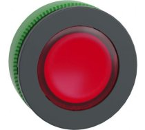 Head for illuminated push button, Harmony XB5, antimicrobial, plastic, red flush mounted, 30mm, univ ZB5FA48 | 3606481339119