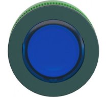 Head for illuminated push button, Harmony XB5, antimicrobial, plastic, blue flush mounted, 30mm, uni ZB5FA68 | 3606481339157