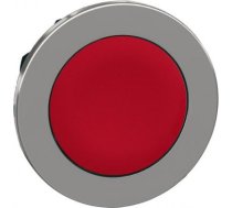 Flush mounted push button head, Harmony XB4, metal, red, 30mm, spring return, unmarked ZB4FA4 | 3606489581053