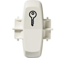 Renova - rocker - printed symbol KEY- for S100 switch - white WDE011530 | 3606480758034