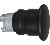 Head for non illuminated push button, Harmony XB4, metal, black mushroom 40mm, 22mm, spring return, ZB4BC27 | 3389110823721