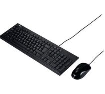 Asus U2000 | Keyboard and Mouse Set | Wired | US | Black 90-XB1000KM001K0- | 4711387539231