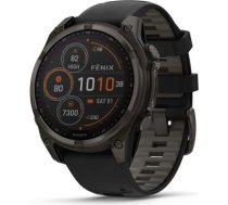 SMARTWATCH FENIX 8 SAPP. SOLAR/BLACK/GRAY 010-02906-11 GARMIN 010-02906-11 | 753759339333