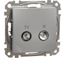 TV/R ligzda, Sedna Design & Elements, gala, 4dB, PRO, alumīnijs SDD113471R | 3606481466914