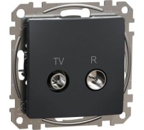 TV/R ligzda, Sedna Design & Elements, caurejoša, 7dB, PRO, antracīts SDD114474R | 3606481467362