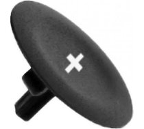 Cap for push button head, Harmony XB4, plastic, black, 22mm, white marked + ZBA2934 | 3389110105803