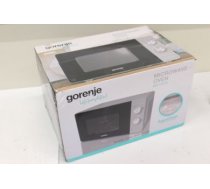 SALE OUT. Gorenje MO17E1S Microwave oven,  Free standing, Capacity 17 L, power 700 W, No display, Silver | Gorenje | Microwave oven | MO17E1S | Free standing | 17 L | 700 W | Silver | DAMAGED PACKAGING MO17E1SSO | 2000001343777