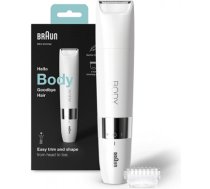 Braun | Body Mini Trimmer | BS1000 | Bulb lifetime (flashes) Not applicable | Number of power levels 1 | Wet & Dry | White BS1000 | 4210201313922