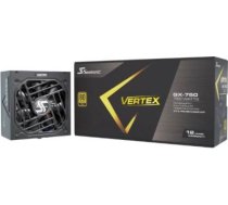 Power Supply SEASONIC VERTEX GX 750 Watts Efficiency 80 PLUS GOLD MTBF 100000 hours VERTEXGX-750 VERTEX GX-750 | 4711173877691