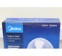 SALE OUT. Midea FT40-21M Table Fan, Diameter 40 cm, White | Midea | FT40-21M | Table Fan | DAMAGED PACKAGING | White | Diameter 40 cm | Number of speeds 3 | Oscillation | 25 W | No FT40-21MSO | 2000001344361