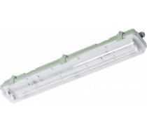 Hermētisks gaismeklis Helios LED 218 BIS, T8 LED, G13, 2x18W, L640mm, IP65, ABS/PS, pelēks LD-HEL218B-30 | 5901867163301