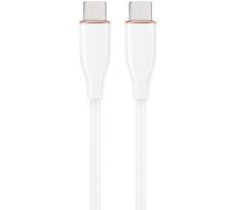 CABLE USB-C 1.5M PREMIUM WHITE/CC-USB2S-CMCM-1.5M-W GEMBIRD CC-USB2S-CMCM-1.5M-W | 8716309132190