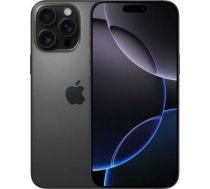 Apple iPhone 16 Pro | Black Titanium | 6.3 " | Super Retina XDR | 2622 x 1206 pixels | A18 Pro | Internal RAM 8 GB | 256 GB | Dual SIM | 4G | Main camera resolution 48+12 MP | Secondary camera resolution 12 MP | iOS | 18 MYNH3HX/A | 195949771842