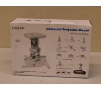 SALE OUT. Logilink BP0003 Projector mount, ceiling, universal, 220 mm, white | Logilink | DAMAGED PACKAGING BP0003SO | 2000001347515