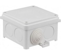 Instalācijas kārba 83x52x83mm bez halogēniem IP55 ar vāku 35110206 | 5907813226519
