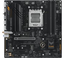 Asus | TUF GAMING A620M-PLUS WIFI | Processor family AMD | Processor socket AM5 | DDR5 DIMM | Memory slots 4 | Supported hard disk drive interfaces 	SATA, M.2 | Number of SATA connectors 4 | Chipset AMD A620 | Micro-ATX 90MB1F00-M0EAY0 | 4711387164266