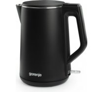 Gorenje | Kettle | K15DWBK | Electric | 2200 W | 1.5 L | Stainless steel | 360° rotational base | Black K15DWBK | 3838782483240