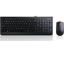 Lenovo | USB Combo Keyboard & Mouse | 300 | Black | Keyboard and Mouse Combo | English | 1.8 m | Black | Wired Via USB GX30M39606 | 190793628601