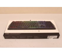 SALE OUT. Dell Alienware 510K Low-profile RGB Mechanical Gaming Keyboard - AW510K (Dark) | Dell | Alienware Gaming Keyboard | AW510K | Dark Gray | Mechanical Gaming Keyboard | Wired | EN | USED AS DEMO | English | Numeric keypad 545-BBCLSO | 2000001347065