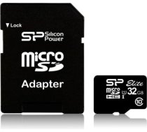 Atmiņas karte Elite UHS-I 16 GB, MicroSDHC, Class 10, SD adapter, Melna SP016GBSTHBU1V10SP | 4712702628173