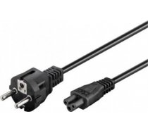 Goobay | Power supply cord (safety plug) | 93586 | Black Safety plug (type F, CEE 7/7) | Device socket C5 93586 | 4040849935862