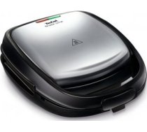 TEFAL | Sandwich Maker | SW341D12 Snack Time | 700 W | Number of plates 2 | Stainless Steel/Black SW341D12 | 3045386375486