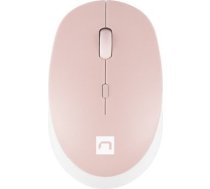 Natec | Mouse | Harrier 2 | Wireless | Bluetooth | White/Pink NMY-1962 | 5901969436471