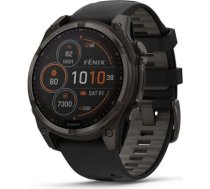 Viedais pulkstenis Fenix 8 51mm Solar Sapphire, melna 010-02907-11 | 753759339395