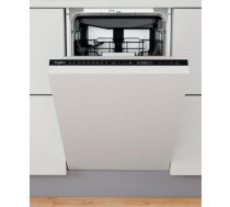 Whirlpool Dishwasher | WSIP 4O33 PFE | Built-in | Width 44.8 cm | Number of place settings 10 | Number of programs 9 | Energy efficiency class D | Display | Black WSIP 4O33 PFE | 8003437234354