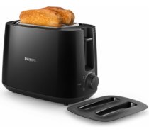 Philips | Daily collection toaster | HD2582/90 | Power 900 W | Number of slots 2 | Housing material Plastic | Black HD2582/90 | 8710103800415