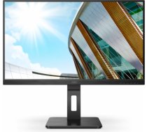 AOC | Monitor | U27P2 | 27 " | IPS | UHD | 16:9 | 60 Hz | 4 ms | 3840 x 2160 | 350 cd/m² | Headphone out (3.5mm) | Black | Warranty 36 month(s) U27P2 | 4038986187343