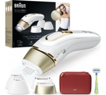 Braun Silk-expert Pro 5 IPL Epilator | PL5382 | Bulb lifetime (flashes) 400.000 | Number of power levels 3 | White/Gold PL5382 | 7500435238281