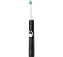 Philips | Sonic Electric Toothbrush | HX6800/35 ProtectiveClean 4300 | Rechargeable | For adults | Number of brush heads included 2 | Number of teeth brushing modes 1 | Sonic technology | Black/Pastel Pink HX6800/35 | 8710103919971